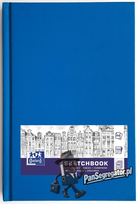 Szkicownik Sketchbook szyty A6 96k 100g mix kolorów 400152625 OXFORD