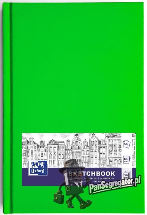 Szkicownik Sketchbook szyty A6 96k 100g mix kolorów 400152625 OXFORD