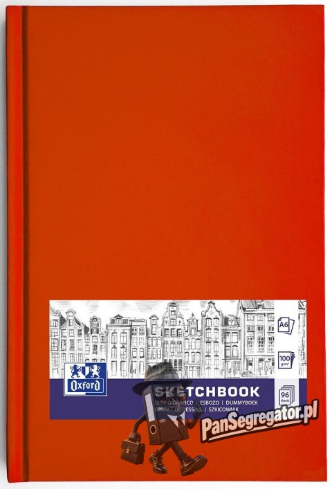 Szkicownik Sketchbook szyty A6 96k 100g mix kolorów 400152625 OXFORD
