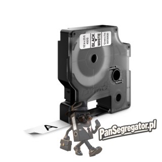 Taśma 12mm/7m czarny biała 45013 DYMO S0720530