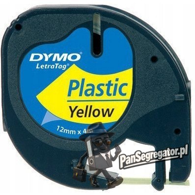 Taśma LETRATAG żółta 59423 12x4m S0721620 DYMO