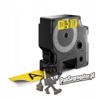 Taśma czarny nadruk na żółtym 24mm x 7m DYMO S0720980
