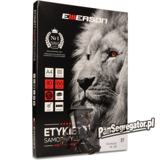 Etykiety A4 białe (100ark) 70*30mm nr.008 EMERSON eta4070x030w