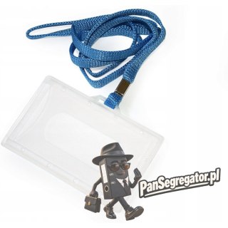 Identyfikator Holder z taśma niebieską 601033 ARGO
