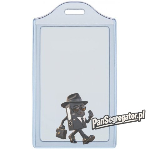 Identyfikator do karty dostępu Holder 2K-V niebieski praktyczny 601295 ARGO