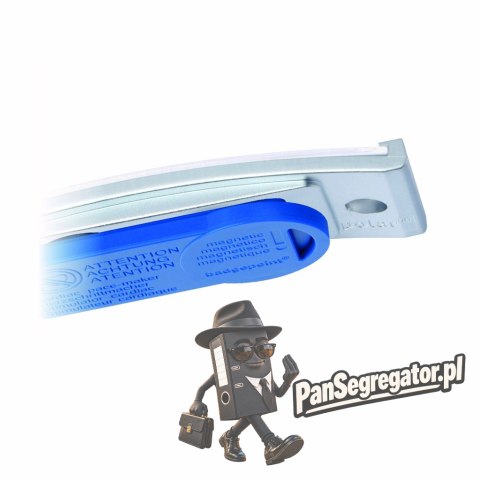 Identyfikatory imienne POLAR20 68x22mm (20 sztuk) stal nierdzewna POL20MA66-20DR