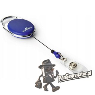 Mechanizm ściągający JOJO STYLE (10szt) granatowy długość 80cm 832407 metalowe zapięcie DURABLE