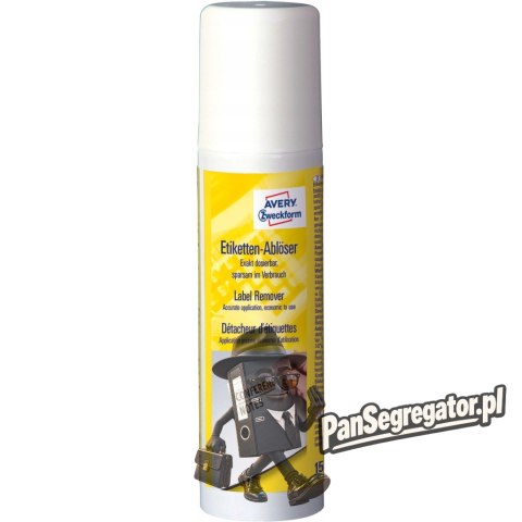 Spray do usuwania etykiet 150ml AVERY ZWECKFORM 3590