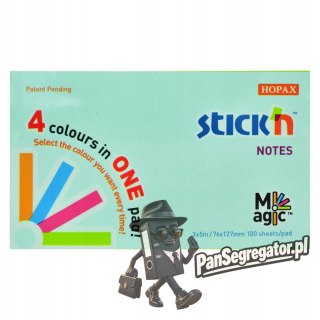 Bloczek STICK"N MAGIC PAD 76x127mm pastel mix kolorów 21576