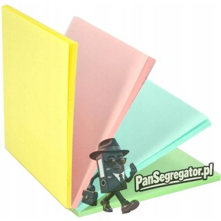Bloczek STICK"N MAGIC PAD 76x76mm pastel mix kolorów 21574