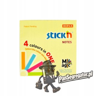 Bloczek STICK"N MAGIC PAD 76x76mm pastel mix kolorów 21574