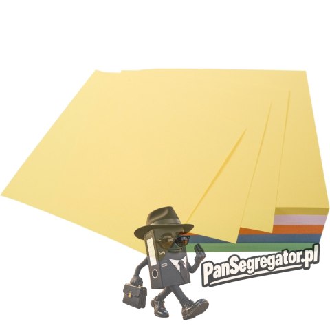 Bloczek nieklejony 85x85x35mm kolorowy NATUNA (10szt)
