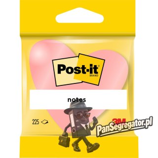 Bloczek samoprzylepny 225k SERCE mix kolorów POST-IT 2007H FT510076563 3M