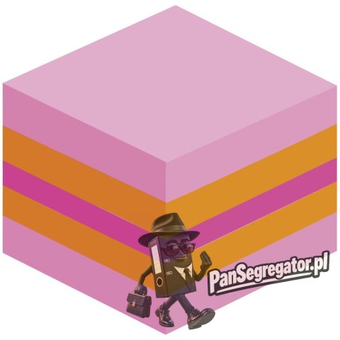 Bloczek samoprzylepny 51x51mm 400k różowy POST-IT 2051P FT510091737 3M