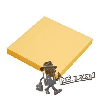 Bloczek samoprzylepny 75x75mm 100k żółty MB103-06-100 MEMOBE
