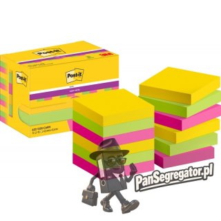Bloczki samoprzylepne POST-IT Super Sticky, 47,6 x47,6mm 12x90kart. CARNIVAL 3M4064035065744