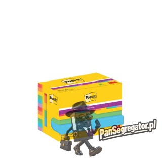 Bloczki samoprzylepne POST-IT Super Sticky, 47,6 x47,6mm 12x90kart. PLAYFUL 3M-7100290166