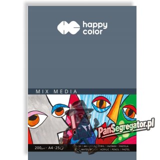 Blok A4 25k 200g mix MEDIA 3720 2030-A25