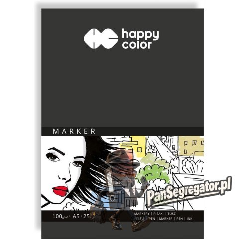 Blok do markerów A5 25k 100g HA 3710 1520-A25 HAPPY COLOR