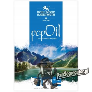 Blok malarski A4 250g. 10 arkuszy POPOIL BLO-OIA4PO KOH-I-NOOR