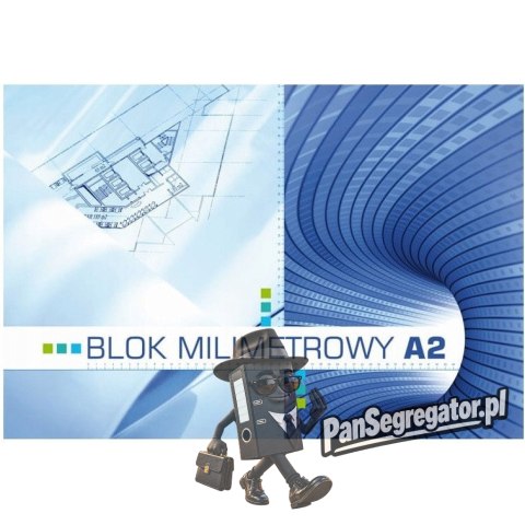Blok milimetrowy A2 20k KRESKA