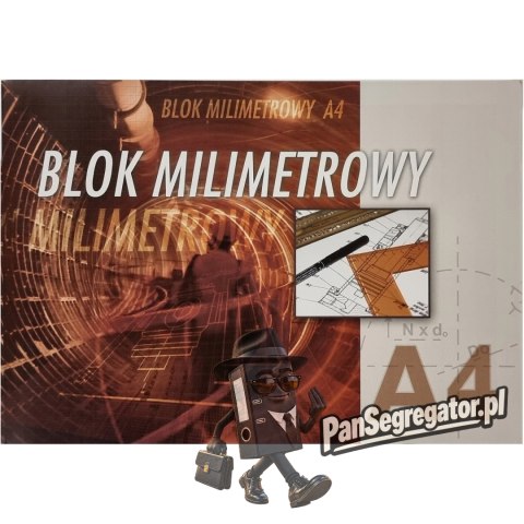 Blok milimetrowy A4 20k KRESKA