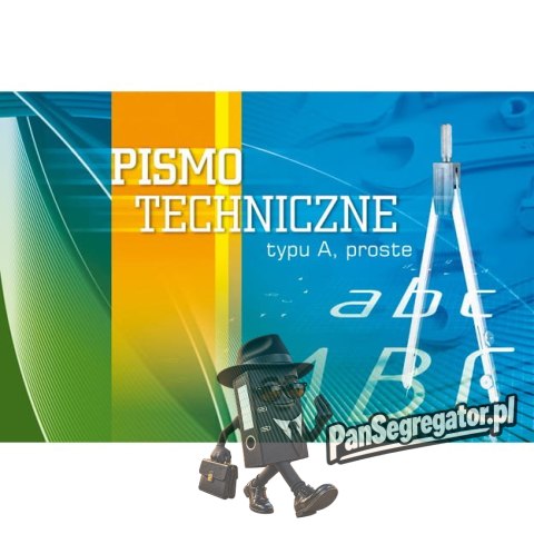 Blok pisma technicznego A4 typ A proste 00 511/81480