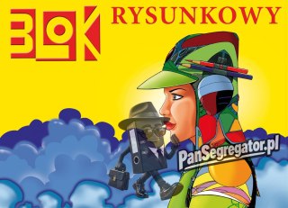 Blok rysunkowy A3 20k biały KRESKA