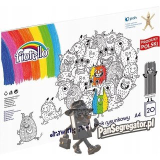 Blok rysunkowy A4 150-1241 Fiorello