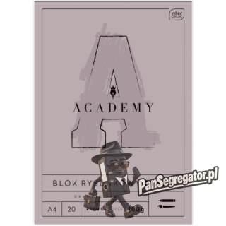 Blok rysunkowy A4 20 100g ACADEMY