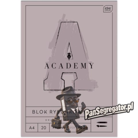 Blok rysunkowy A4 20 100g ACADEMY
