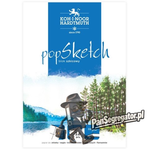 Blok szkicowy A3 20k 110g POP SKETCH 9920010 KOH-I-NOOR