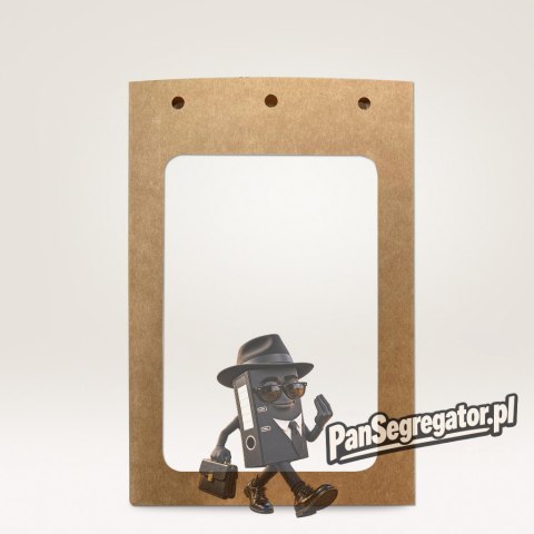 Holder na identyfikatory A6 tekturowe 105x148mm (50 sztuk+52 wkłady) 4839XL AVERY