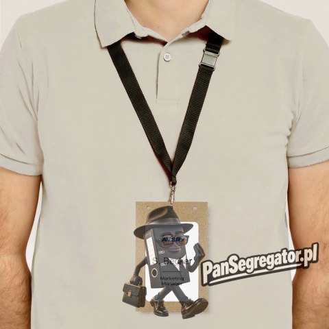 Holder na identyfikatory A6 tekturowe 105x148mm (50 sztuk+52 wkłady) 4839XL AVERY