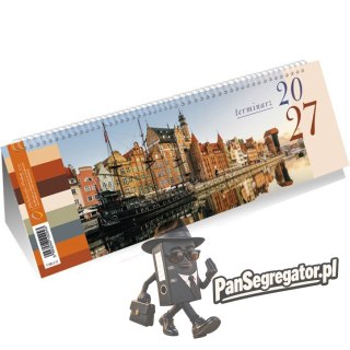 Kalendarz ze spiralką poziomy PORT T-100-2-13 Michalczyk i Prokop