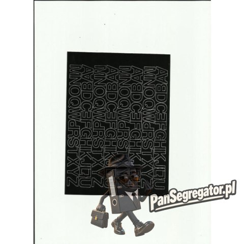 LITERY samoprzylepne 1.5cm (8) żółte ARTDRUK