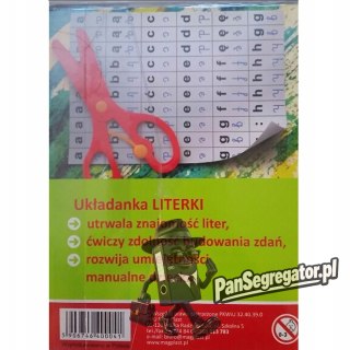Literki UKŁADANKA klasa 0-2 MAG PLAST