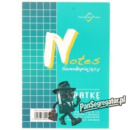 N-105-5 Notes A-6 kratka samokopiujący