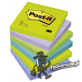Notes sam.76*76 zielony 654-N POST-IT 3M FT510010182