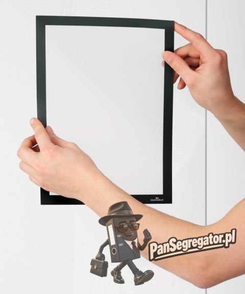 Ramka plakatowa DURAFRAME SUN A4 (2 sztuki) czarna 484101 DURABLE