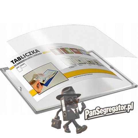 Tabliczka informacyjna samoprzylepna 11x15cm 0403-0012-00 PANTA PLAST