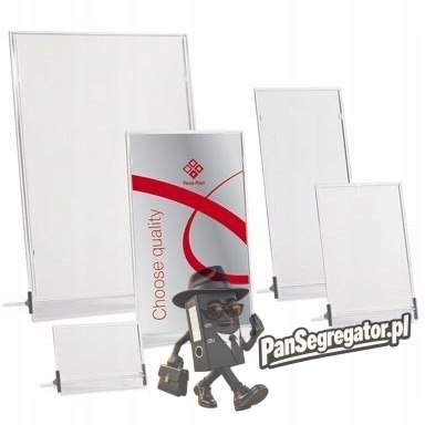 Tabliczka stojąca jednostronna 11x15cm 0403-0006-00 PANTA PLAST