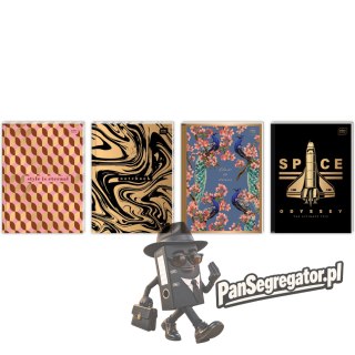 Brulion A5 96k kratka METALLIC 1629 INTERDRUK