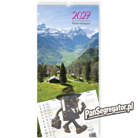 Kalendarz planer miesięczny 2027 Michalczyk i Prokop T-109-01