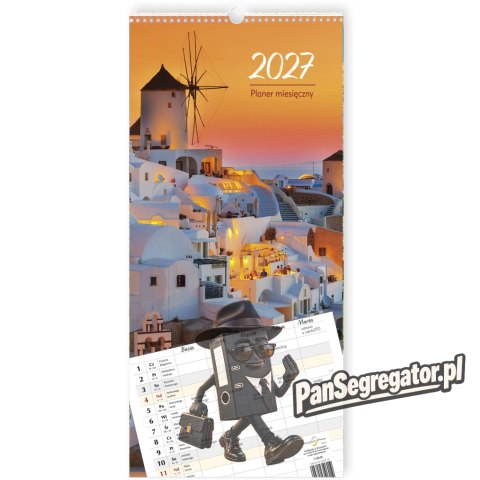 Kalendarz planer miesięczny 2027 Michalczyk i Prokop T-109-02