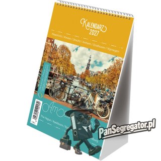 Kalendarz ze spiralką - pion B6 AMSTERDAM T-103-03 Michalczyk i Prokop