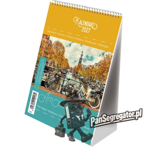 Kalendarz ze spiralką - pion B6 AMSTERDAM T-103-03 Michalczyk i Prokop