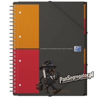 Kołonotatnik A4+ 80k kratka OXFORD Organiserbook International 100102777