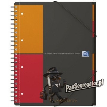Kołonotatnik A4+ 80k kratka OXFORD Organiserbook International 100102777