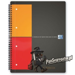 Kołonotatnik A4 80k kratka PP OXFORD Activebook International 100104329